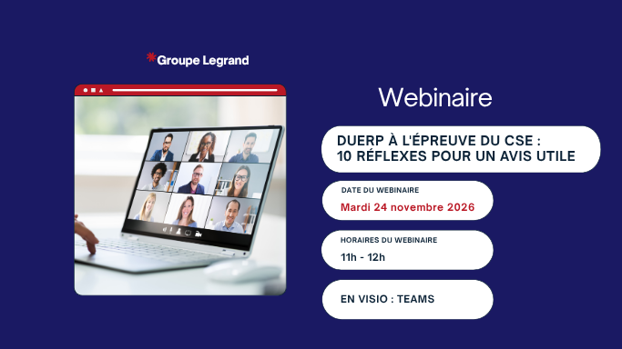 Webinaire, DUERP, Novembre, 2026, CSE